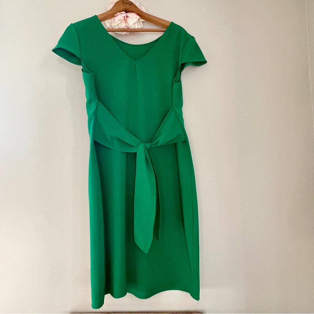 Ces Femme Kelly Green Dress Medium Style DY5408 Cut 0735 - Picture 5 of 9